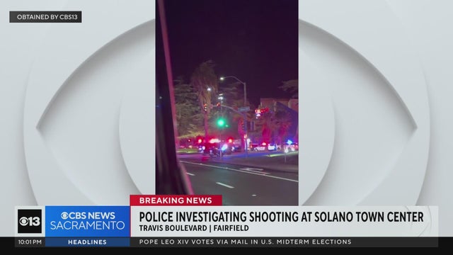 Police investigating shooting at Solano Town Center in Fairfield