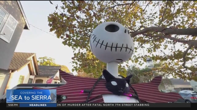 San Mateo man brings 'Nightmare Before Christmas' to his neighborhood