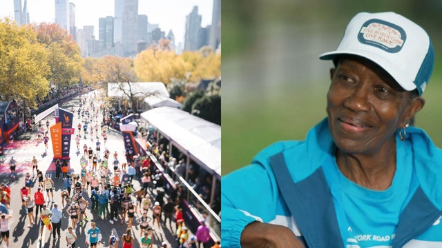 Octogenarian trains for NYC Marathon