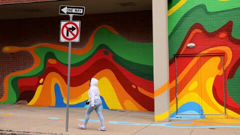 Charlestown High School Mural 